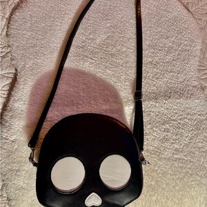 Black Skull Crossbody Bag